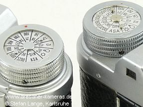 Vergleich der Filmmerkscheiben - links Dresdner Altix IV, rechts ZRAK-Altix IV aus Sarajevo Vergleich der Filmmerkscheiben - links Dresdner Altix IV, rechts ZRAK-Altix IV aus Sarajevo