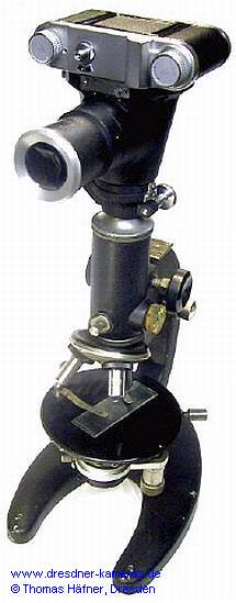Aldonar Kolibri am ALDO-Labormikroskop
