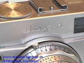 Altix n (Gravur auf Gehäusefront) Altix n (Gravur auf Gehäusefront)