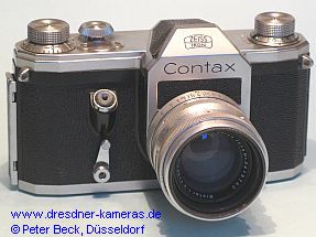 Contax S #6080 with Biotar 1:2 f=58mm; black-filled front engravings