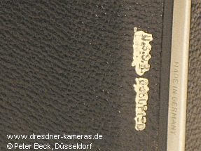 Stempelung ?USSR OCCUPIED? neben Gravur ?Made in Germany?