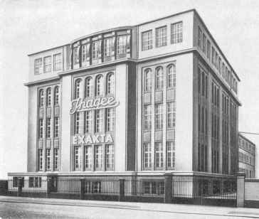 Ihagee building, Blasewitzer Str. (from: The creation of a 35mm camera; Photo Yearbook 1958)