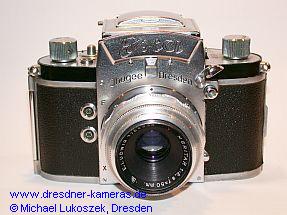 Exa #458307 with E. Ludwig Meritar 2.9/50 (1955)
