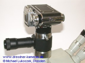 Exakta Varex IIa at the photomicrography facility (mf)