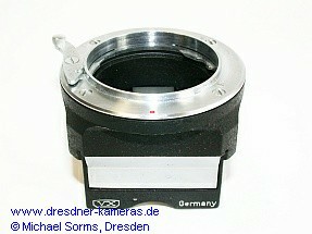 Ihagee lens magnifying insert, version 1 of 1952