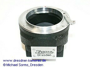Ihagee lens magnifying insert, version 1 of 1952