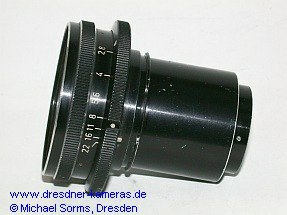 Extenar 2.8/50 with recessed mount