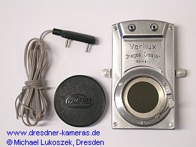 Ihagee light measuring device with ?Varilux? engraving