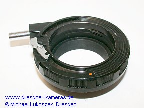 Piston intermediate ring with cable release connection for RTL 1000