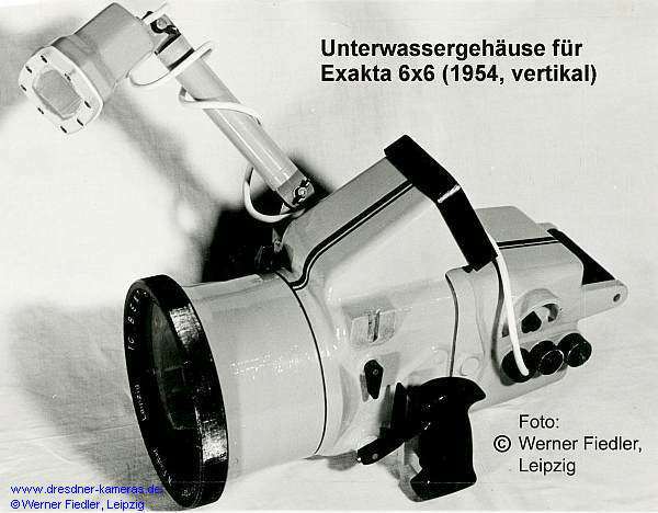Eigenbau-Unterwassergehäuse für die vertikale Exakta 66 Eigenbau-Unterwassergehäuse für die vertikale Exakta 66