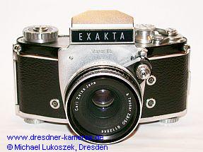 Exakta Varex IIb #1.125.505 (1967) mit Tessar 2,8/50 Exakta Varex IIb #1.125.505 (1967) mit Tessar 2,8/50