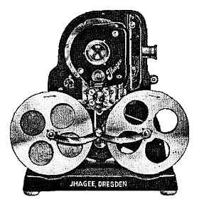 Ihagee-Projektor f�r 16mm Schmalfilm (Ihagee-Katalog 1932)
