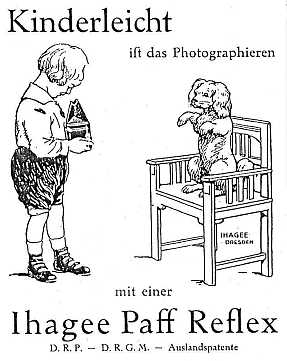Ihagee-Paff-Reflex (advertisement 1921)