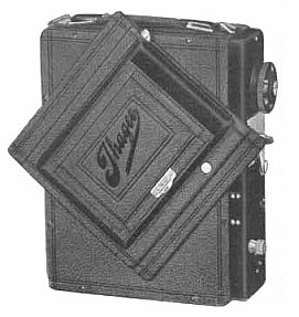 Ihagee Patent Folding Reflex 1910 Rear view in closed position (Ihagee Catalog 1930)