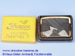 Mattlupen (Dahl?sches Modell) f�r die Exakta Varex VX mit Plattenr�ckwand