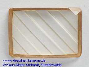 Mattlupen (Dahl?sches Modell) f�r die Exakta Varex VX mit Plattenr�ckwand