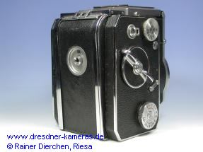 Prototype of an Exakta 6x6 (1953) #003 with panel back