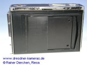 Prototype of an Exakta 6x6 (1953) #003 with panel back