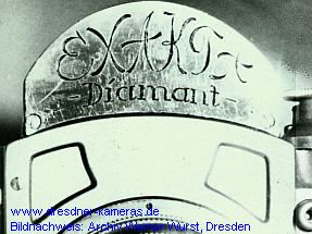 Kine Exakta Diamant (test sample, 1948/49)