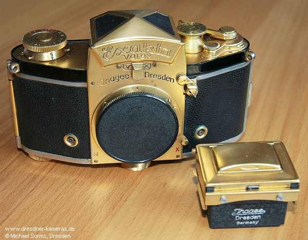 Gold-plated Exakta Varex VX #800003
