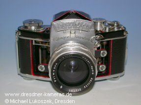 Cutaway model of an Exakta Varex IIa - replica of an original from the Ihagee camera factory - now in a private collection