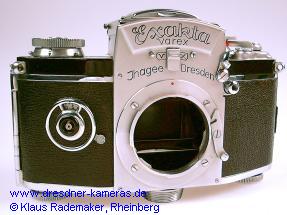 Exakta Varex VX #734868 with variable flash synchronization (Technical Collections of the City of Dresden)