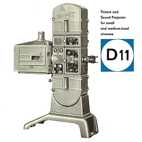 Cinema machine Dresden D11 (advertising brochure VEB Pentacon)