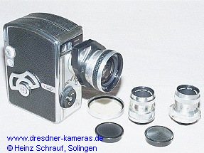 Pentaca 8 with all interchangeable lenses