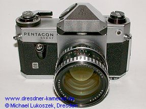 Pentacon super #5017 with TTL prism and Carl Zeiss Jena Pancolar 1.4/55