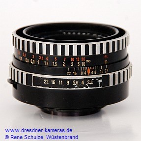 Tessar 2.8/50 with automatic stylus for Pentacon super
