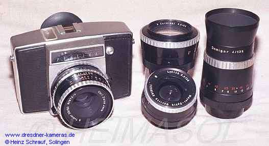Pentina with all interchangeable lenses