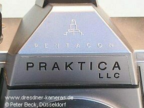 Praktica LLC, weltweit erstmals elektrische �bertragung des Blendenwertes und TTL-Messung bei Offenblende