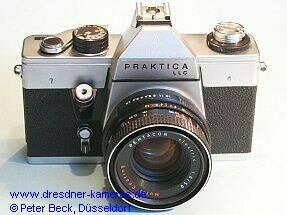 Praktica LLC, weltweit erstmals elektrische �bertragung des Blendenwertes und TTL-Messung bei Offenblende