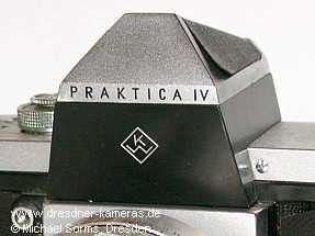 Praktica IV - the first model from 1959 with black prism housing and KW logo