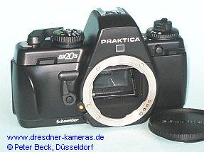 Praktica BX 20 S in der Japan (Fernost)-Ausf�hrung mit  "Schneider"-Schriftzug