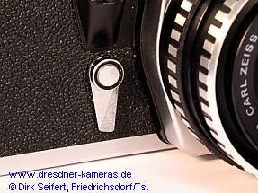 Praktica LTL (Chromversion mit seltenem fl�gelf�rmigen Vorlaufwerkhebel)