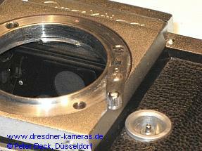 Praktica #010XXX, conversion to Exakta bayonet mount and retrofitting of flash synchronization
