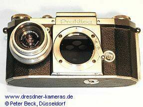 Praktica #010XXX, conversion to Exakta bayonet mount and retrofitting of flash synchronization