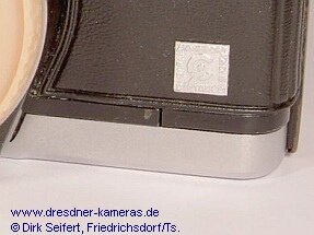 Praktica B 200 chrom mit gepr�gtem Schild Cattaneo
