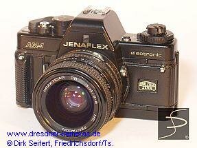 Jenaflex AM-1 (Praktica BC 1, 2. Version mit ISO-Einstellrad und R�ckspulkurbel aus Kunststoff)