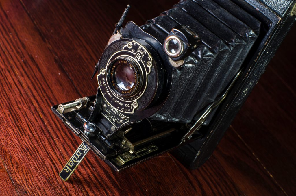 Kodak No.1 Pocket Autographic動作確認済み No. 1 Pocket Kodak Autographic Zeiss Tessar 6x9 Compur