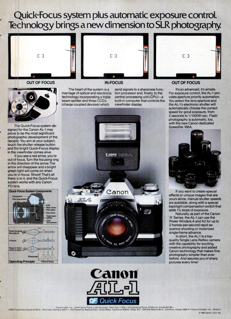 Canon AL-1 (1982) - mike eckman dot com