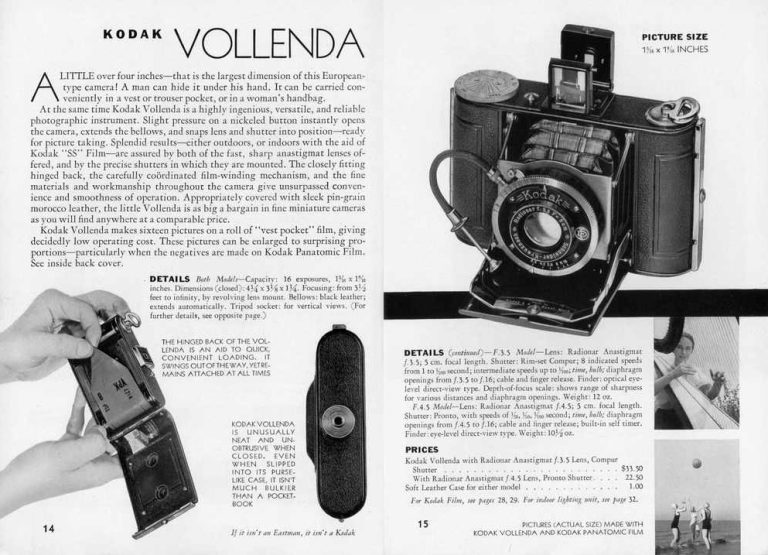 Kodak Vollenda 48 (1937) - mike eckman dot com