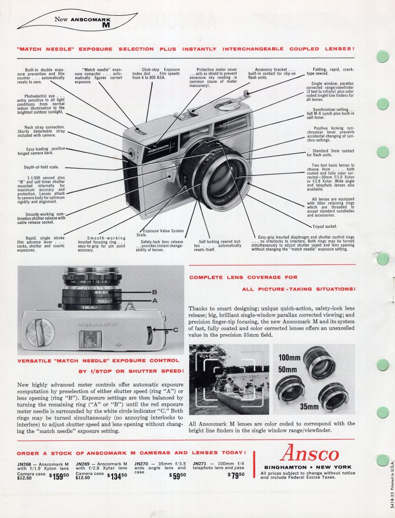 Anscomark M (1960) - mike eckman dot com