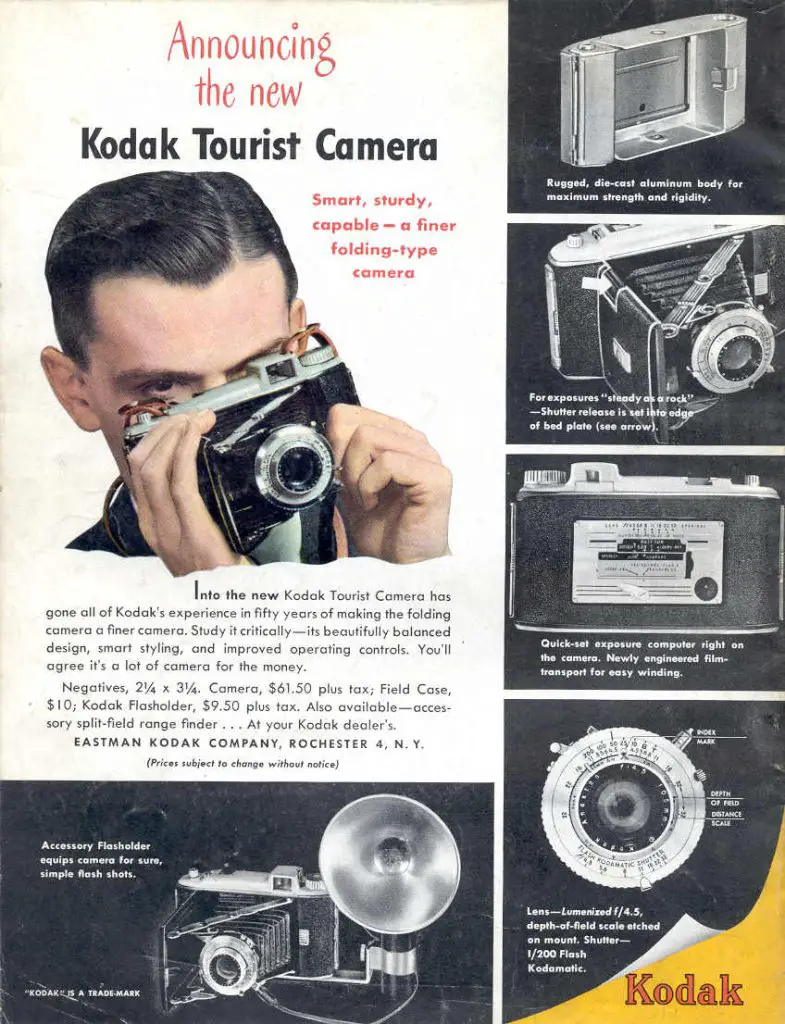 kodak tourist 2 camera film