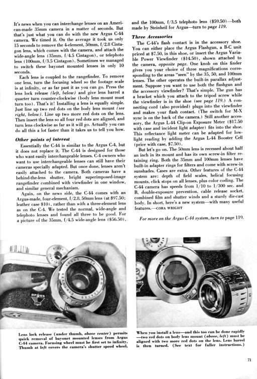 Argus C44R (1958) - mike eckman dot com