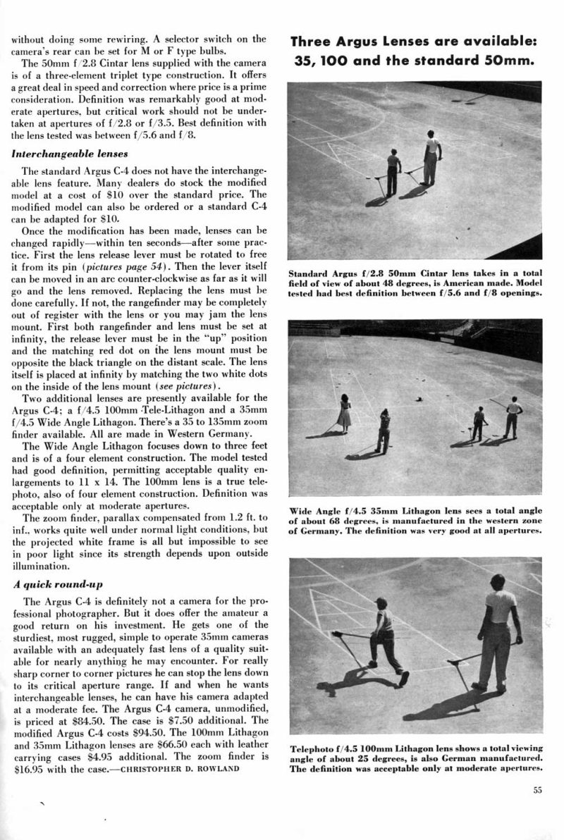 Argus C44R (1958) - mike eckman dot com