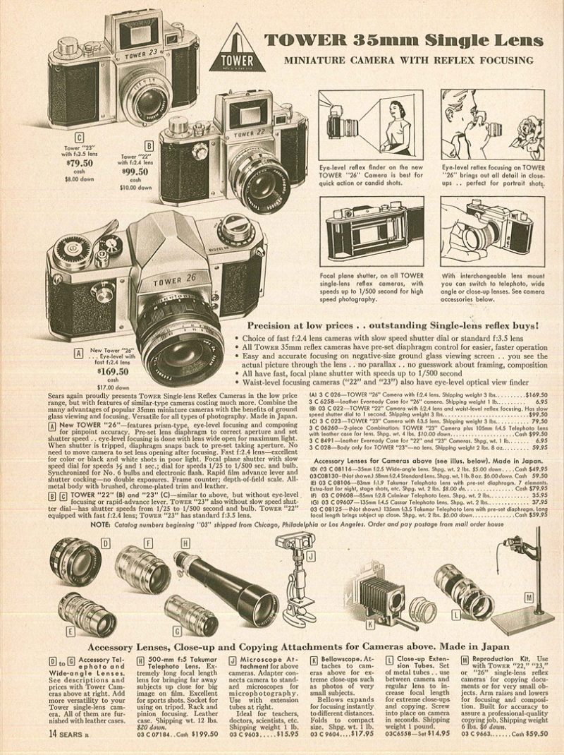 Asahi Pentax and Pentax K (1957 - 1958) - mike eckman dot com