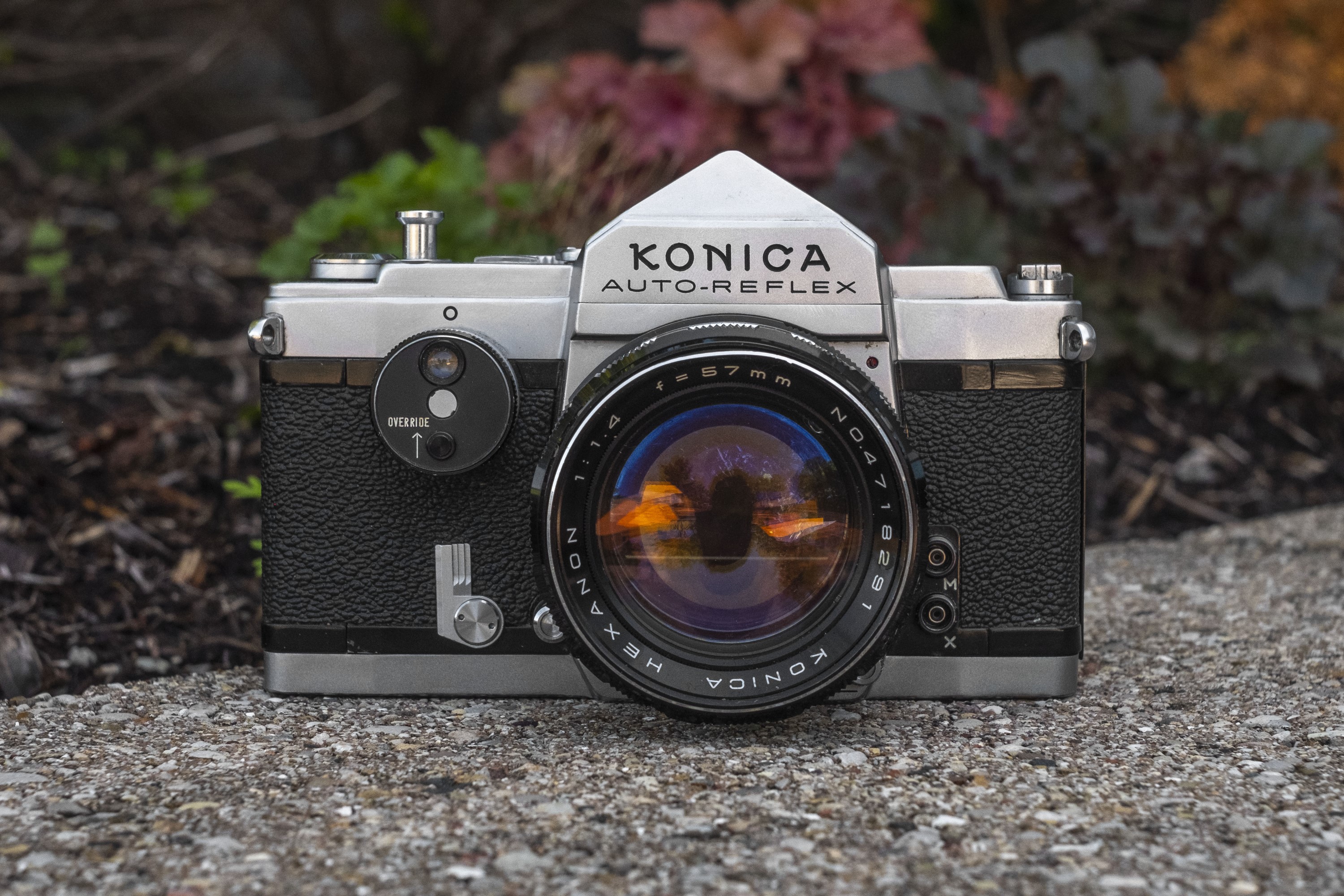 old konica camera