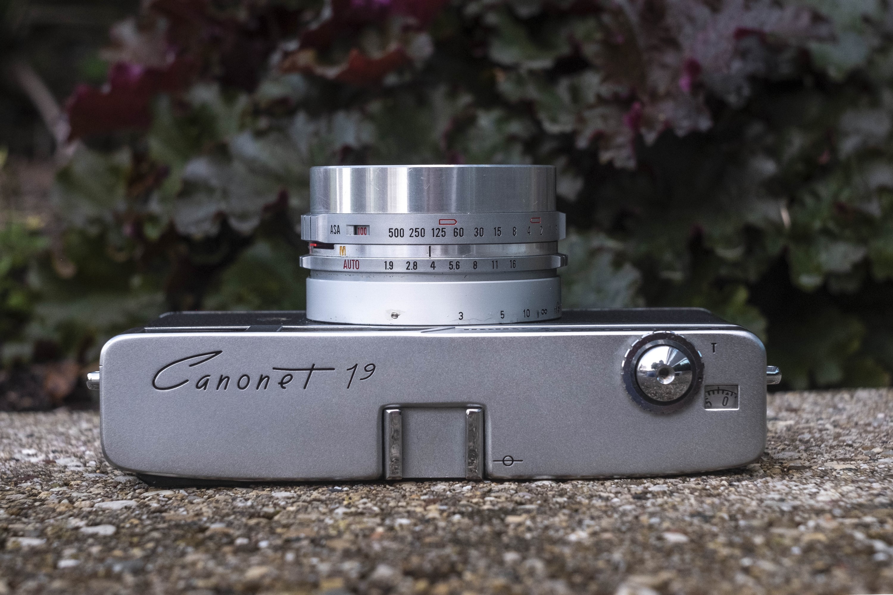 Canon Canonet 19 (1961) - mike eckman dot com